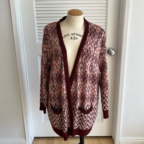 ‎Topshop Patterned Cardigan - Picture 6 of 9